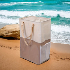 Foldable Clothes Basket Marine Dirty Clothes Storage Basket