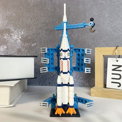 Space Rocket Spaceship Building Blocks Educational Toy