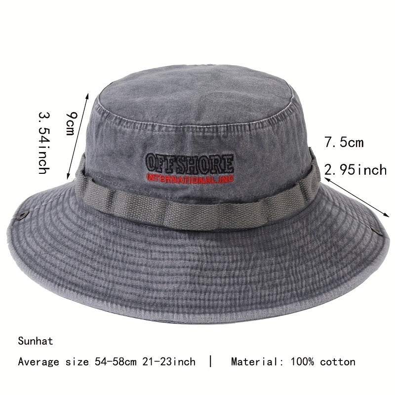 UPF50 Sun Hat Wide Brim Bucket Hat for Men Women