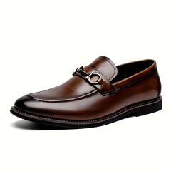Boys Vintage Loafer Shoes Lightweight Breathable Slip On Low Top