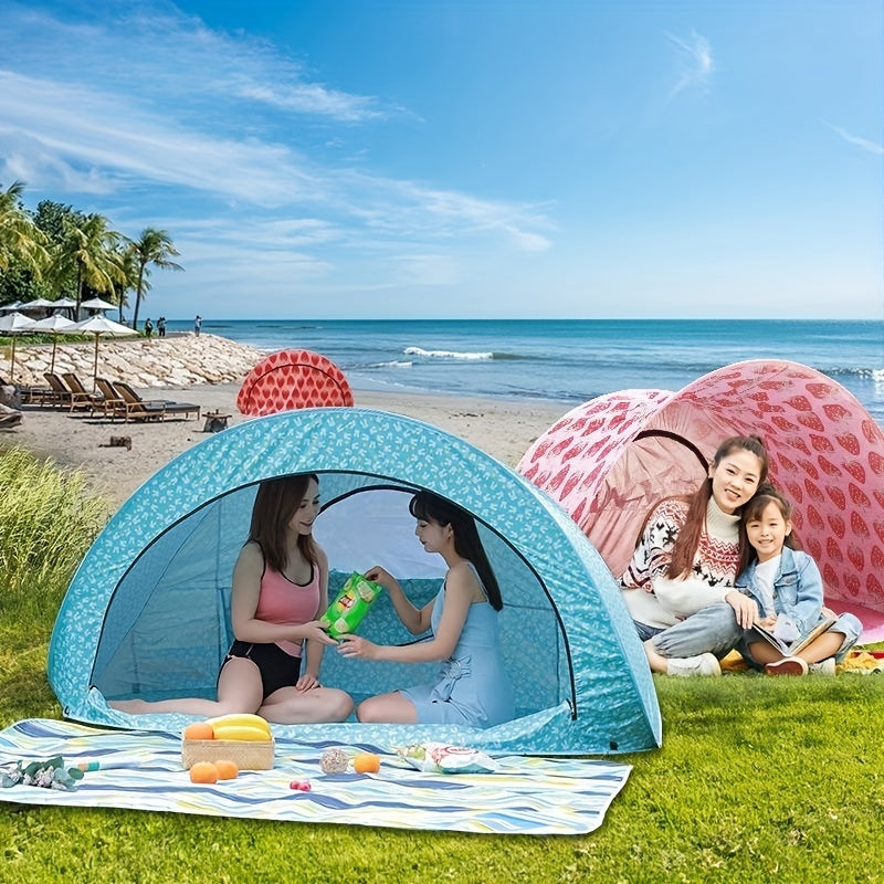 Portable Beach Tent Sunshade Quick Opening Leisure Tent Outdoor