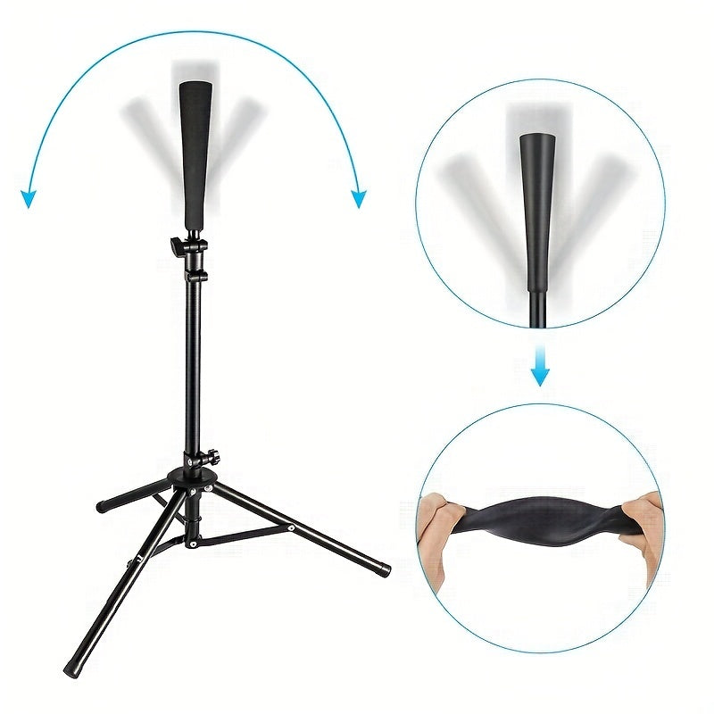 Adjustable Portable Baseball Batting Tee Softball Practice for Daily Use
