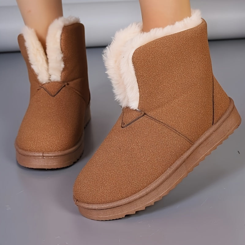 Women's Non-Slip Thermal Snow Boots - Cozy & Warm Ankle Boots