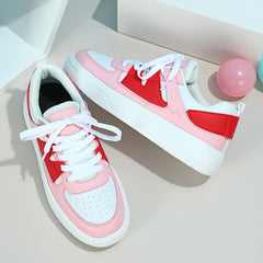 Chunky Heighten Breathable Sneakers Wear Resistance Skate Shoes