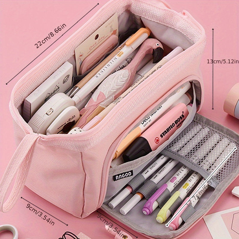 Large Capacity Multifunctional Pencil Case for Boys and Girls