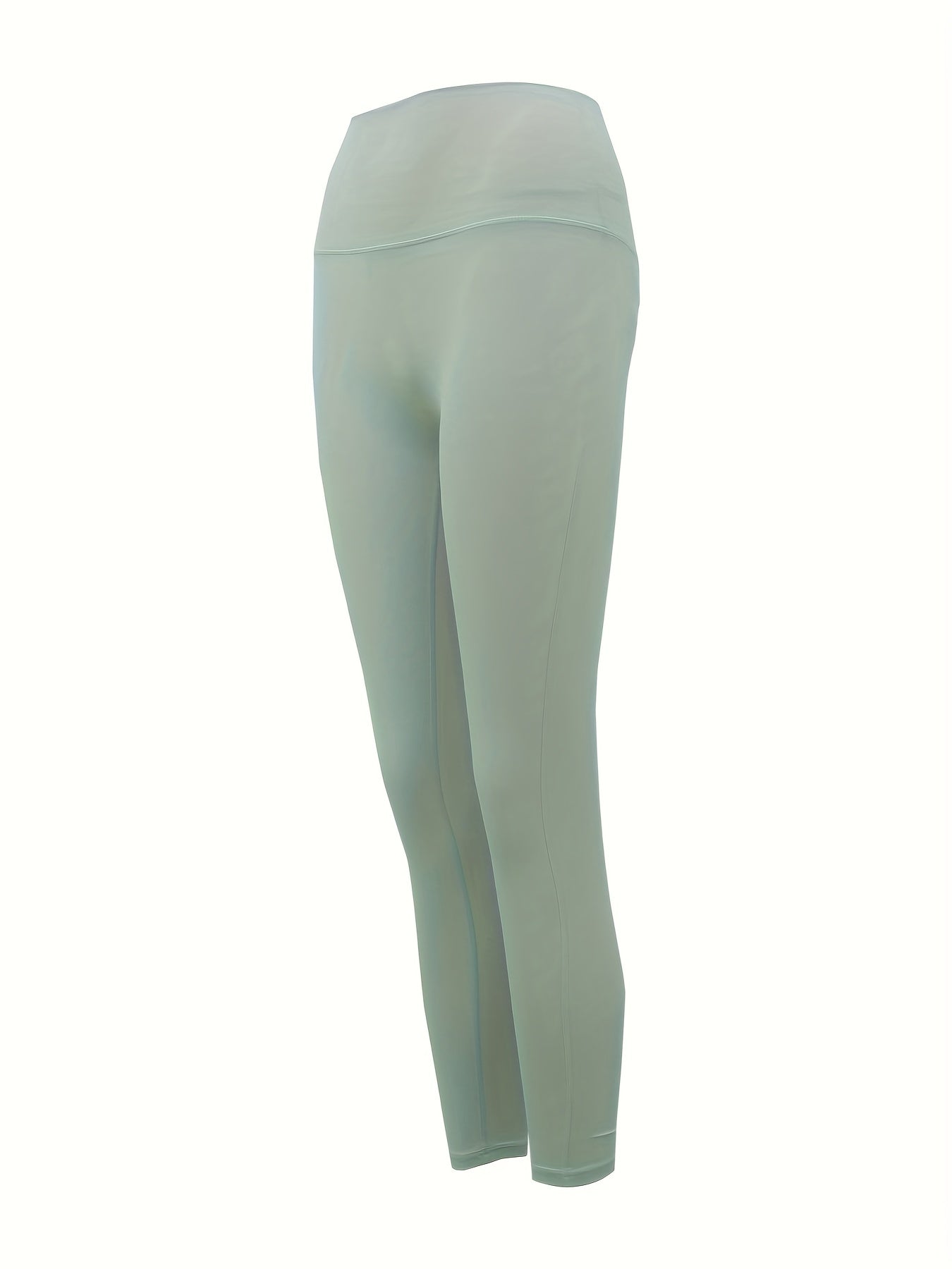 Seamless High Waist Fitness Cropped Pants Running Yoga Leggings