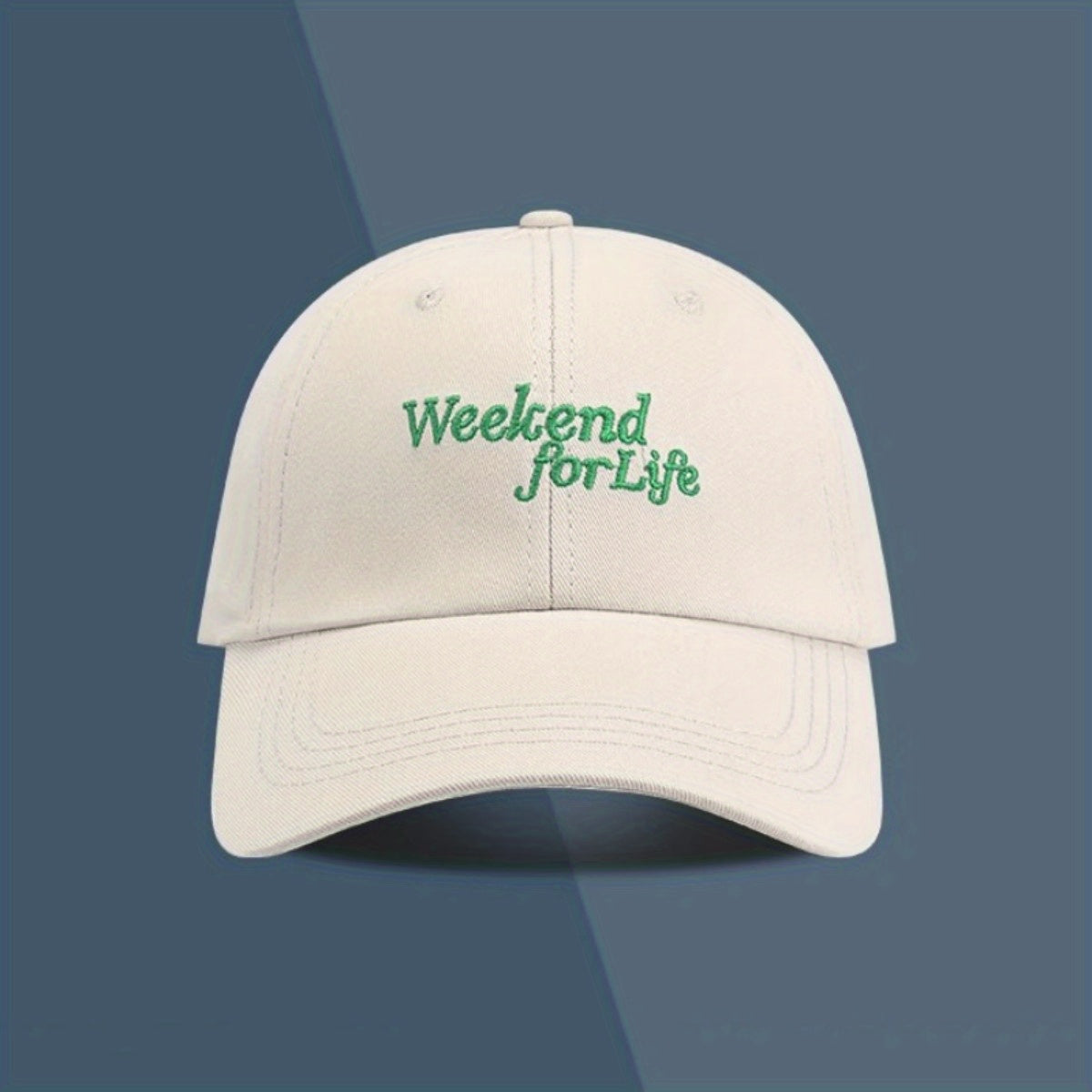 Versatile Letter Baseball Cap Outdoor Sunshade Peaked Cap