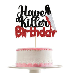 Halloween Cake Insert Have A Killer Birthday Topper