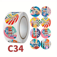 160 Thank You Stickers Assorted Styles for Kids Rewards & Gifts