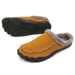 Men's Warm Slip On Household Slippers
