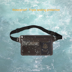 Waterproof Pouch Bag With Adjustable Waist Strap for Water Activities