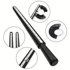 Ring Sizer US HK Measurement Tool Women Men Ring Size Measure Finger Ring Gauge