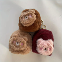 Small Coin Purse with Bear Pattern for Outdoor Travel - Gift for Friends