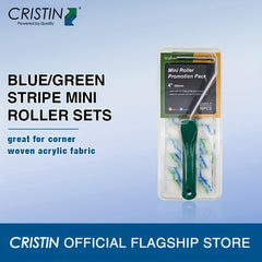10pcs Mini Paint Rollers with Frame Woven Acrylic Fabric Set