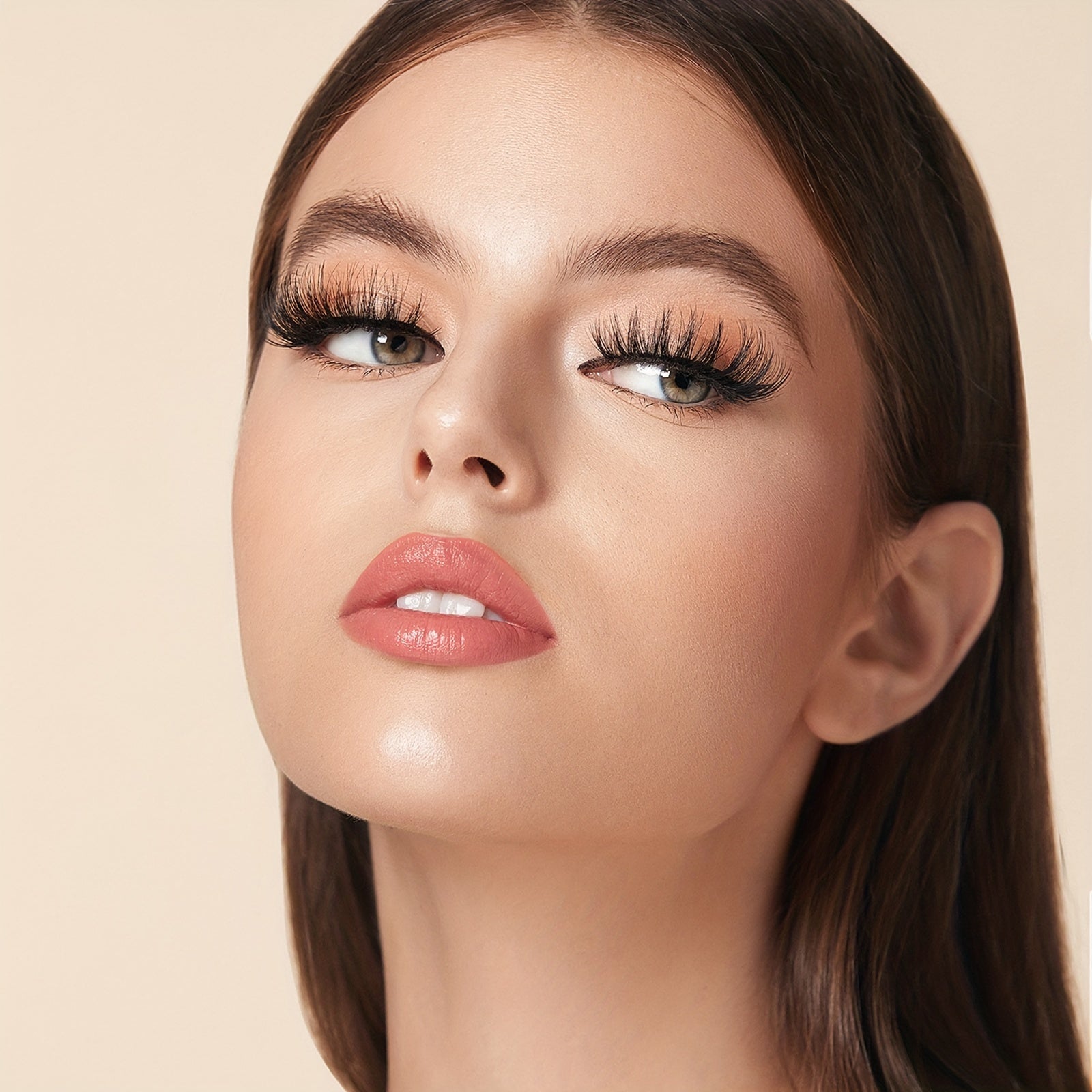 8 Pairs Faux Mink Lashes C Curling Volume for Bold Look