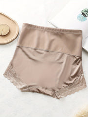 Lace Stitching Tummy Control Panties Women's Shapewear