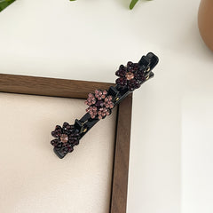 4pcs Girls Five petal Flower Hair Clips