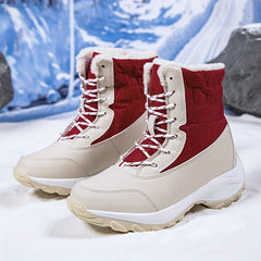 Women's Snow Boots High Top Hiking Boots Warm Comfortable