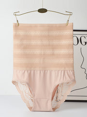 High Waist Bikini Panties Tummy Control Underwear