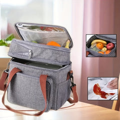 Cooler Bag Insulation Bag Outdoor Tote Bag for Camping Picnic Beach