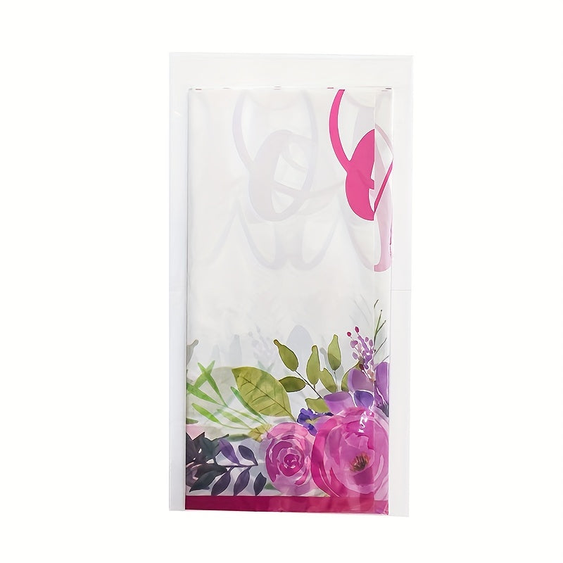 Pink One Themed Party Tablecloth Birthday Party Supplies