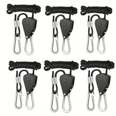 Adjustable Lifting Rope for Planting & Lights Tent Clamp Hanger