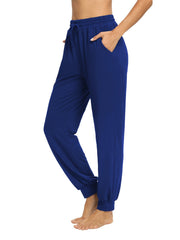 Casual Drawstring Long Sweatpants Comfortable Pocket Joggers