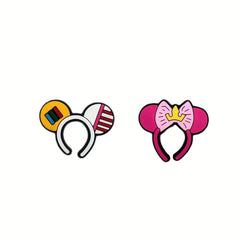 16PCS Headband Shoes Charm Clogs Accessories For Girls Women