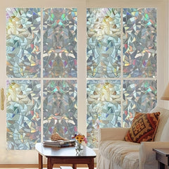 Laser Decorative Window Film PVC Window Privacy Window Sticker