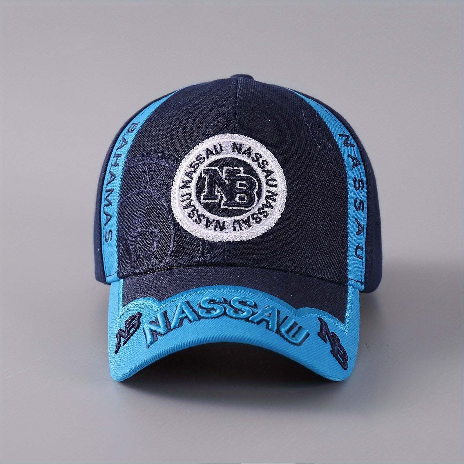 Letter Baseball Cap Men's Casual Curved Brim Peaked Cap