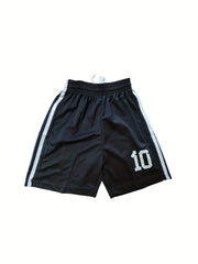 Boy's Football Kit 10 Print Jersey & Shorts
