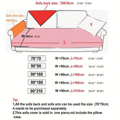 Solid Chenille Sofa Slipcover Non slip Sofa Cover Universal Furniture Protector