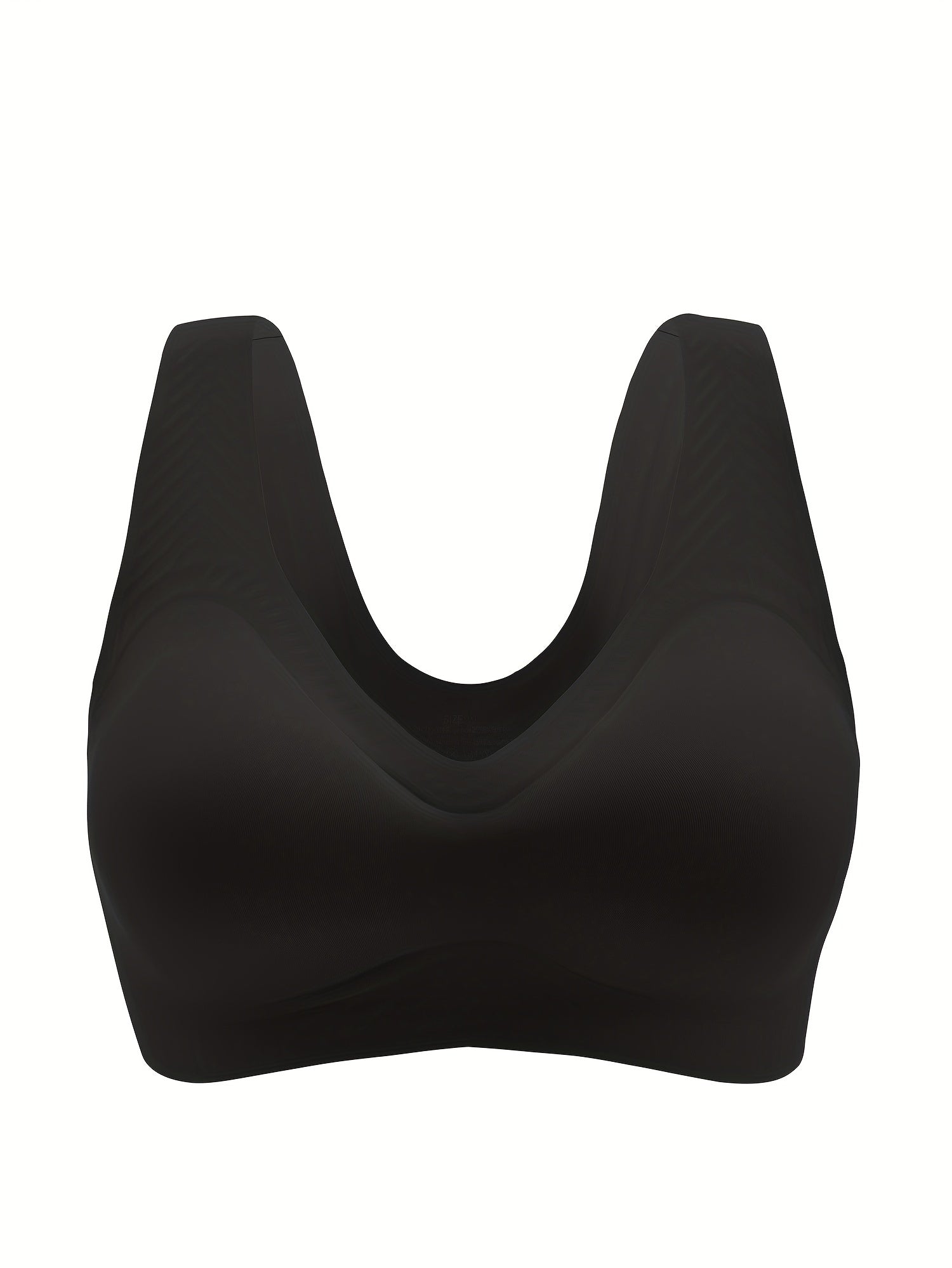 Plus Size Seamless Wireless Yoga Fitness Bra