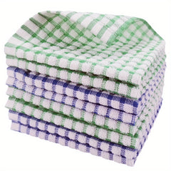 8pcs Scouring Pad Square Dish Cloths Lightweight Quick Drying Cleaning Rag