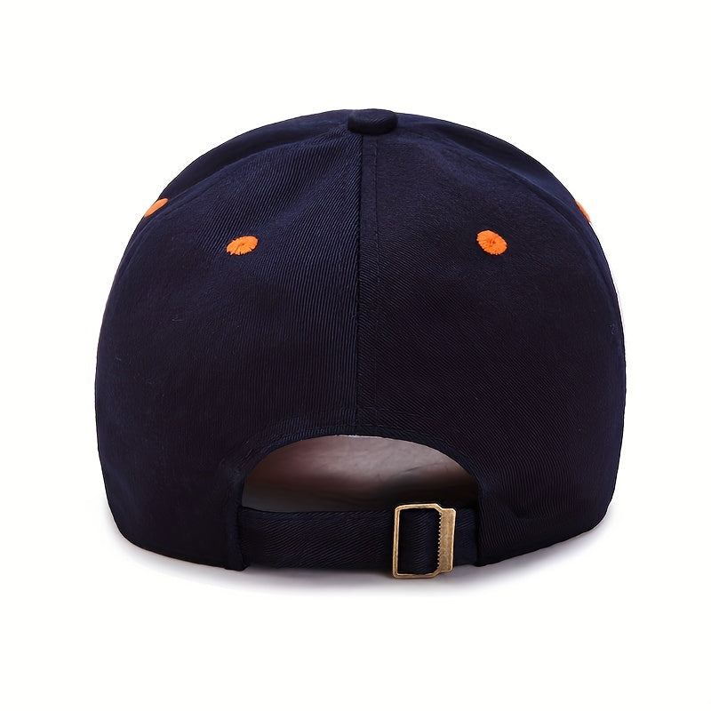 Embroidered Baseball Cap Lightweight Adjustable Breathable Trucker Sun Hat