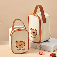Bear Insulated Bag Aluminum Foil Waterproof Stain-proof Outdoor Picnic
