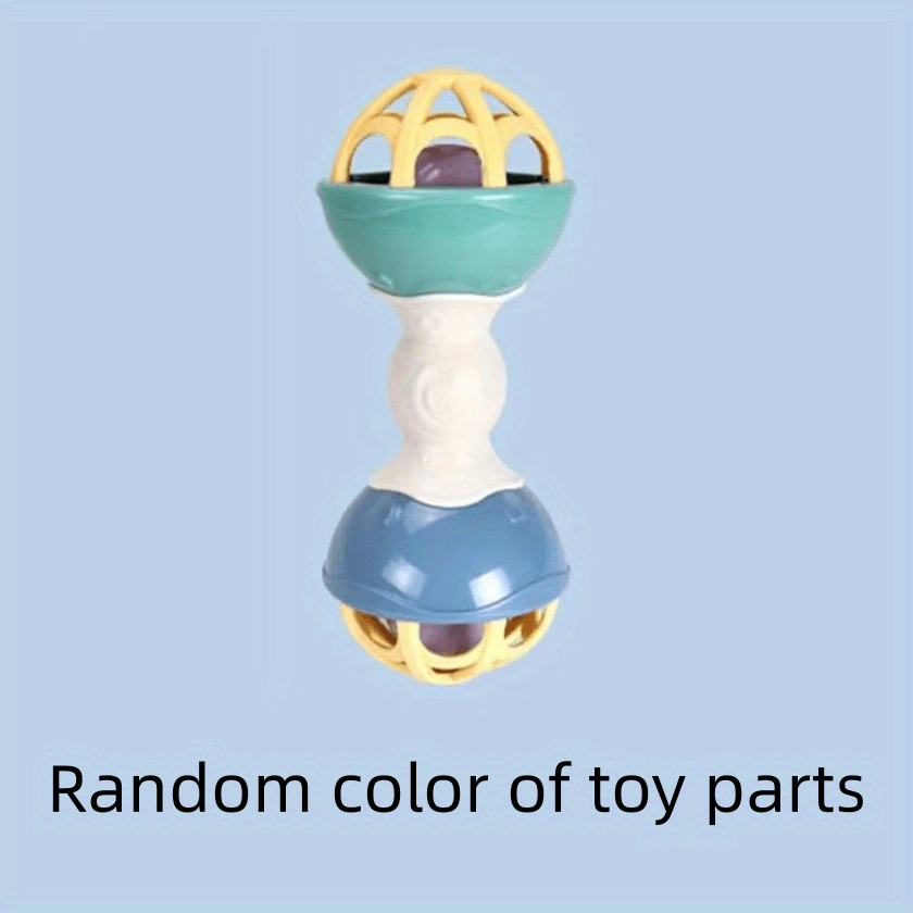 Soft Glue Fun Ringing Bell Fitness Ball for Infants - Dental Teether Toy