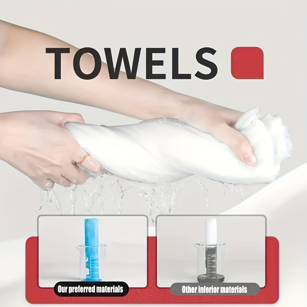 14pcs Portable Cotton Face Towels Compressed Towel for Outdoor Camping & Travel