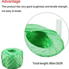 80m Polyester Nylon Plastic Rope Twine for Packing Gardening