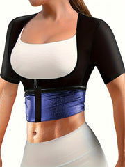 Sauna Sweat T-Shirt Slim Fit Body Shape Tee