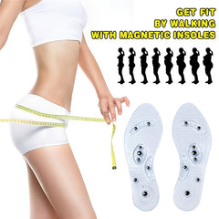 Orthopedic Massage Insoles Men Women Slimming Breathable Running Shoes Cushion