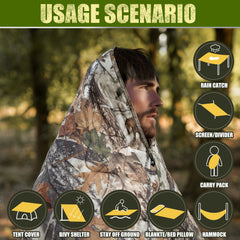 Outdoor Insulated Waterproof Blanket for Hiking