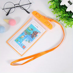 Waterproof Phone Pouch for Water Sports - Transparent PVC Sealed Case