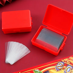 3 Box Set Transparent Door Stickers Spring Couple