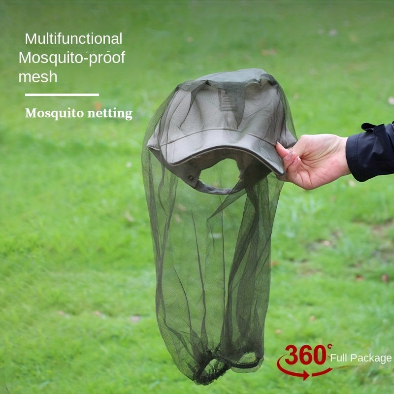 Anti Insect Mosquito Hat Net for Outdoor Fishing Night Fishing