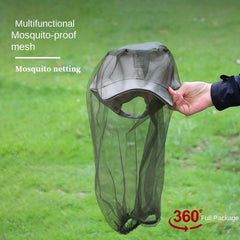 Anti Insect Mosquito Hat Net for Outdoor Fishing Night Fishing