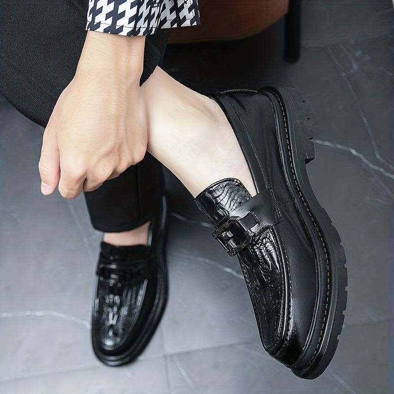 Men's Horsebit Loafers Lightweight Non Slip Comfy Casual Shoes