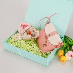 Magnetic Collapsible Gift Box with Ribbon - Great for T Shirts
