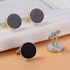 Agate Cufflinks for Men Tuxedo Shirt Business Groom Wedding Gift