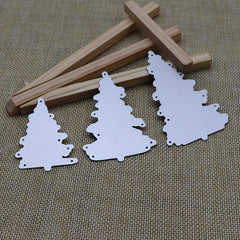 3pcs Tree Frame Metal Cutting Dies - Christmas Gift